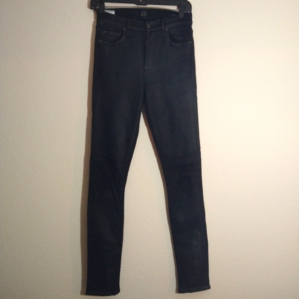 Citizens of Humanity slick high rise skinny jeans